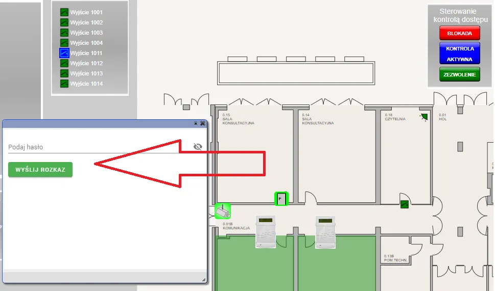 Dokumentacja techniczna dostępna z poziomu wizualizacji GEMOS
