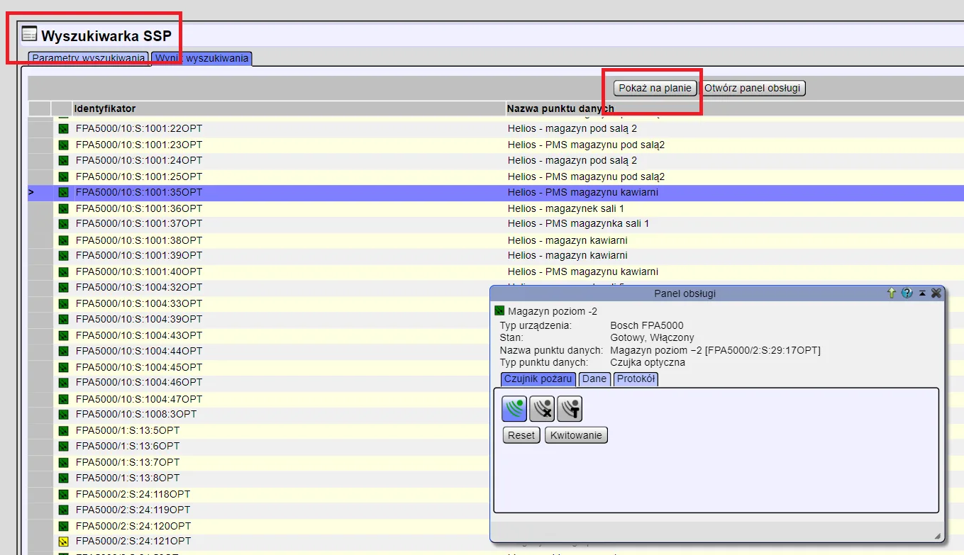 Wyszukiwanie najemcy w środowisku GEMOS