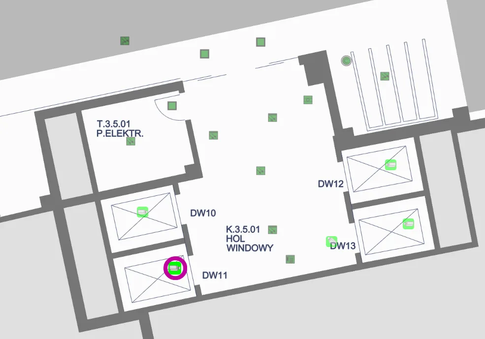 Integracja kamer w kabinach wind z platformą GEMOS